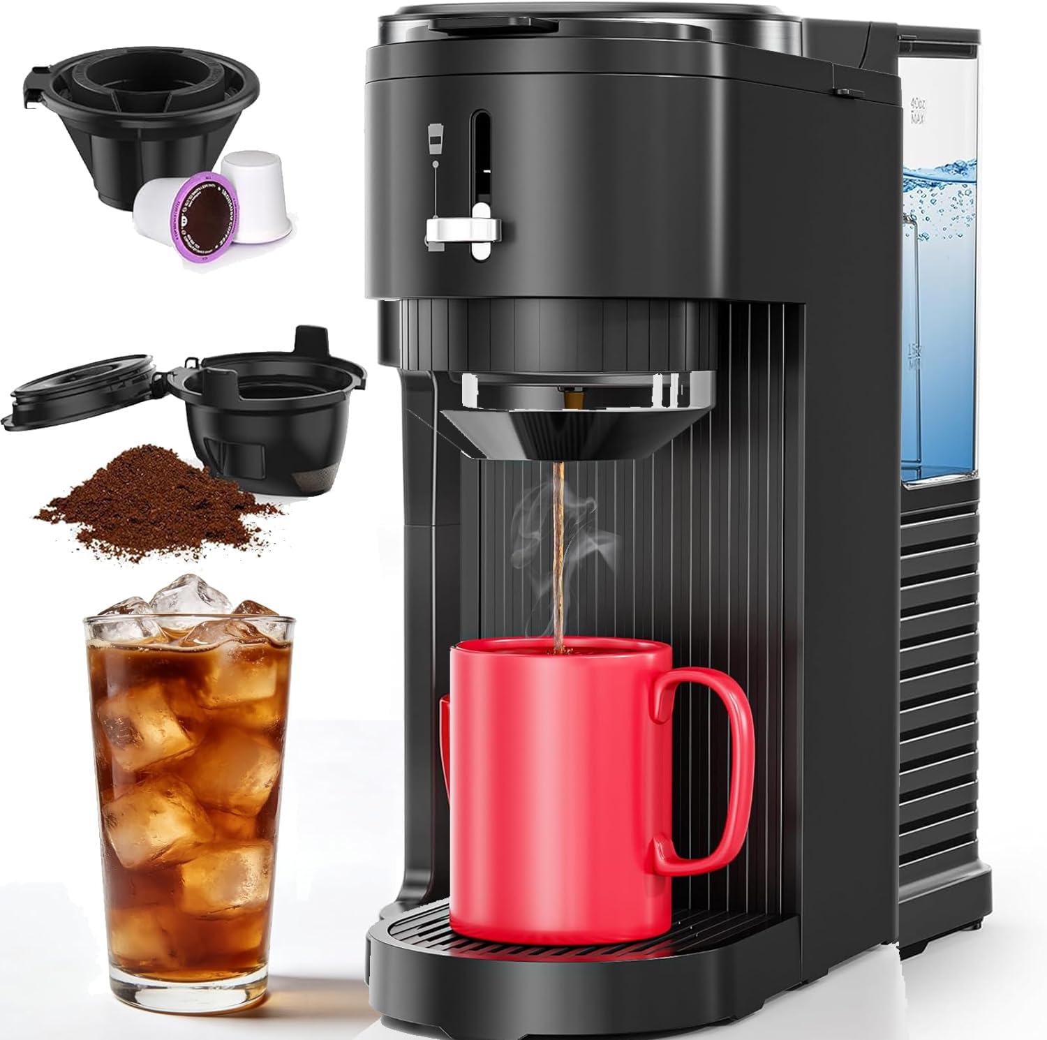 COWSAR Single Serve CM3740-BLACK