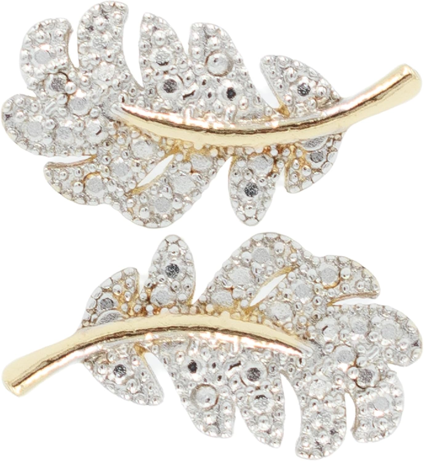 Sparkly Crystal Huggie Hoop Earrings, Tarnish Resistant 18k Yellow Gold Filled - Image 4