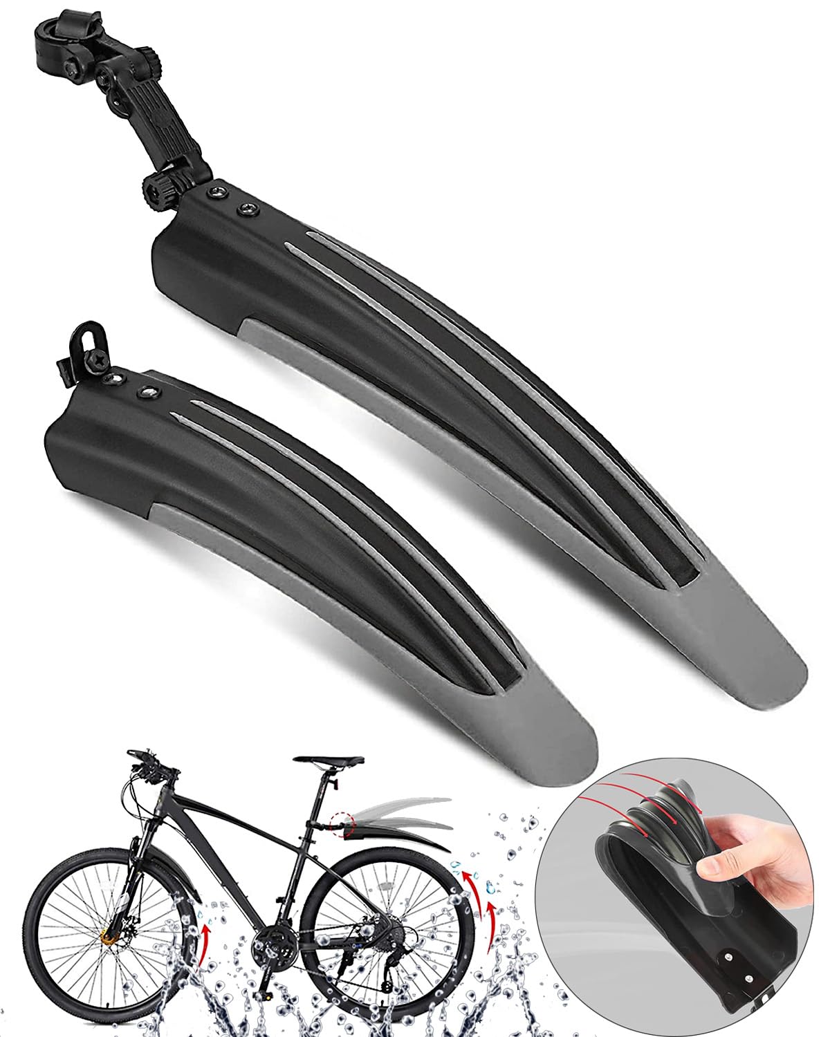 MATE X 専用 泥よけフェンダー リアキャリア セット MATE X フェンダー