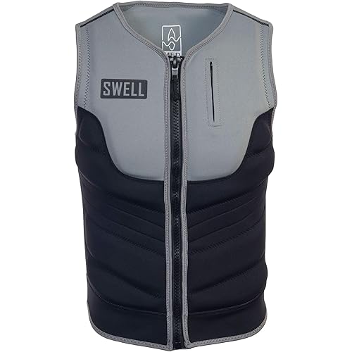 Mens Neoprene Wakesurf Comp Vest - Designed Exclusively for Wake Surfing, but Great for All Other Watersports Activities!