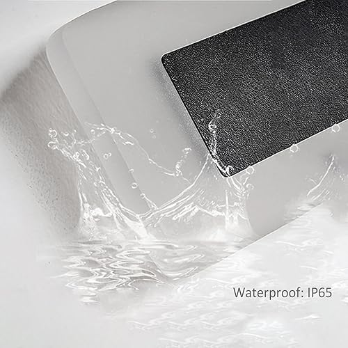 Miniatura 2 de LamQee Lámpara de pared moderna para exteriores para casa, luces lineales de porche y patio, lámpara LED de montaje en pared, lámpara de montaje en