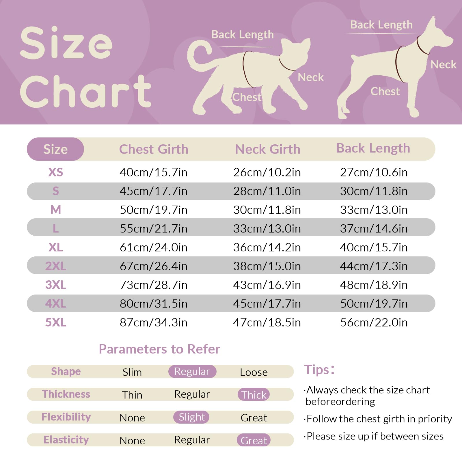 Dog Pyjamas for Medium Dogs Fleece Dog Vest Stretchy Four-Legged Clothes(Purple, 3XL), XXX-Large - Image 2