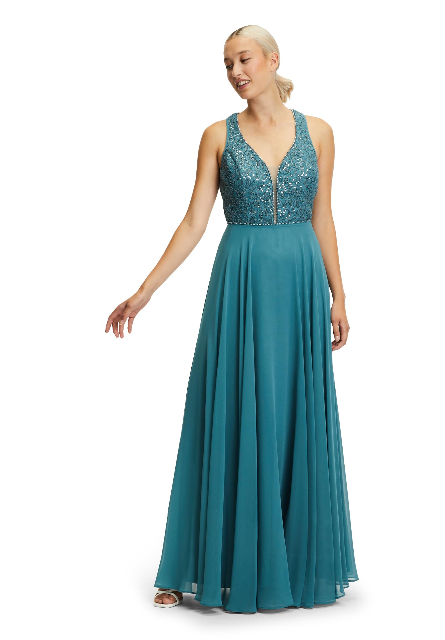 Vera Mont Damen 0257/4825 Kleid