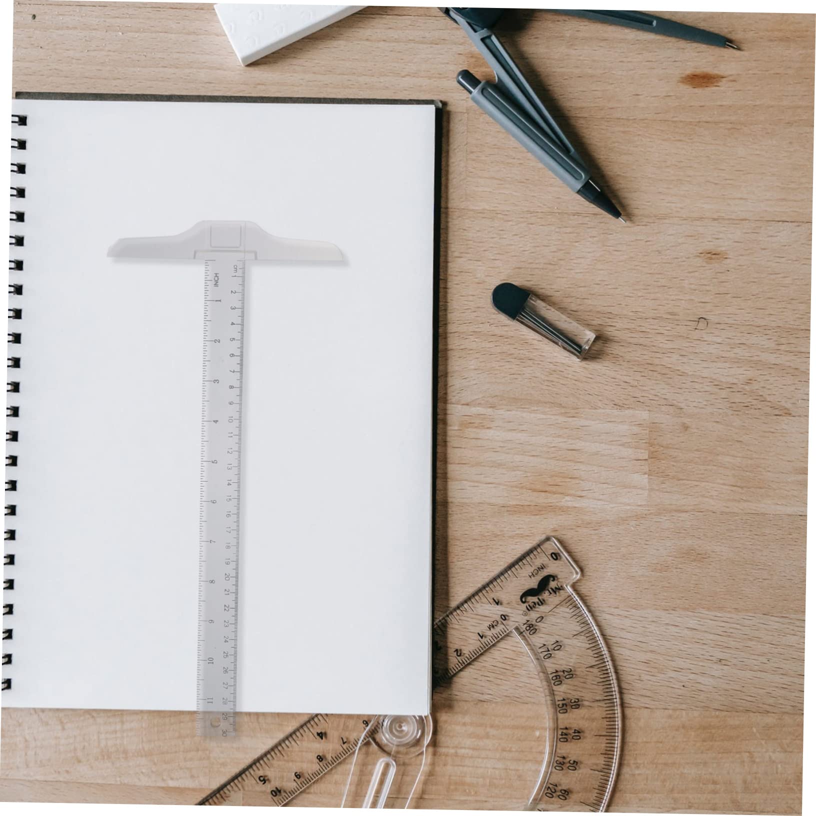 Règles Droites En Plastique Mignonnes Pour étudiant, Notes De Musique, Piano, Clavier, Marque-page, Dessin, Croquis, école, Cadeau, 15cm, 1 Pièce, Ensemble