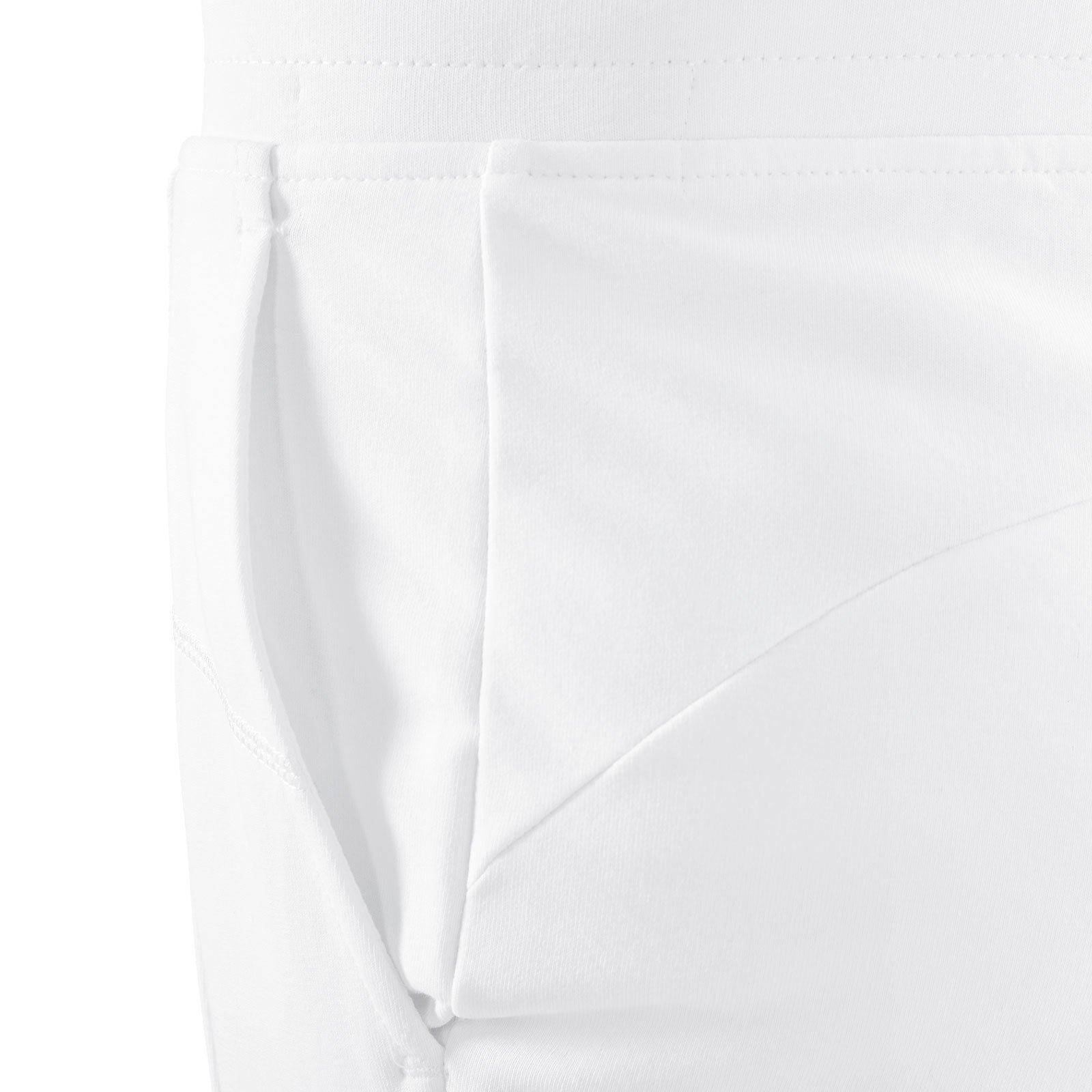 Joy Sportswear Freizeithose SINA für Damen - sportliche Jogginghose mit geradem Schnitt | Lange Sport Hose mit hohem Baumwolle & Stretch-Material Kurzgröße, 23, White