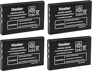 Kastar 4-Pack Battery Replacement for SystemGear MET-1000, MET-1000-101-00, Verizon UV-X4, YAESU VR-160, VX-1, VX-2, VX-2E, VX-2R, VX-3