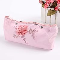 Vista 125 de Honeystore Sombrilla bordada con flor 3D plegable UV con encaje clásico