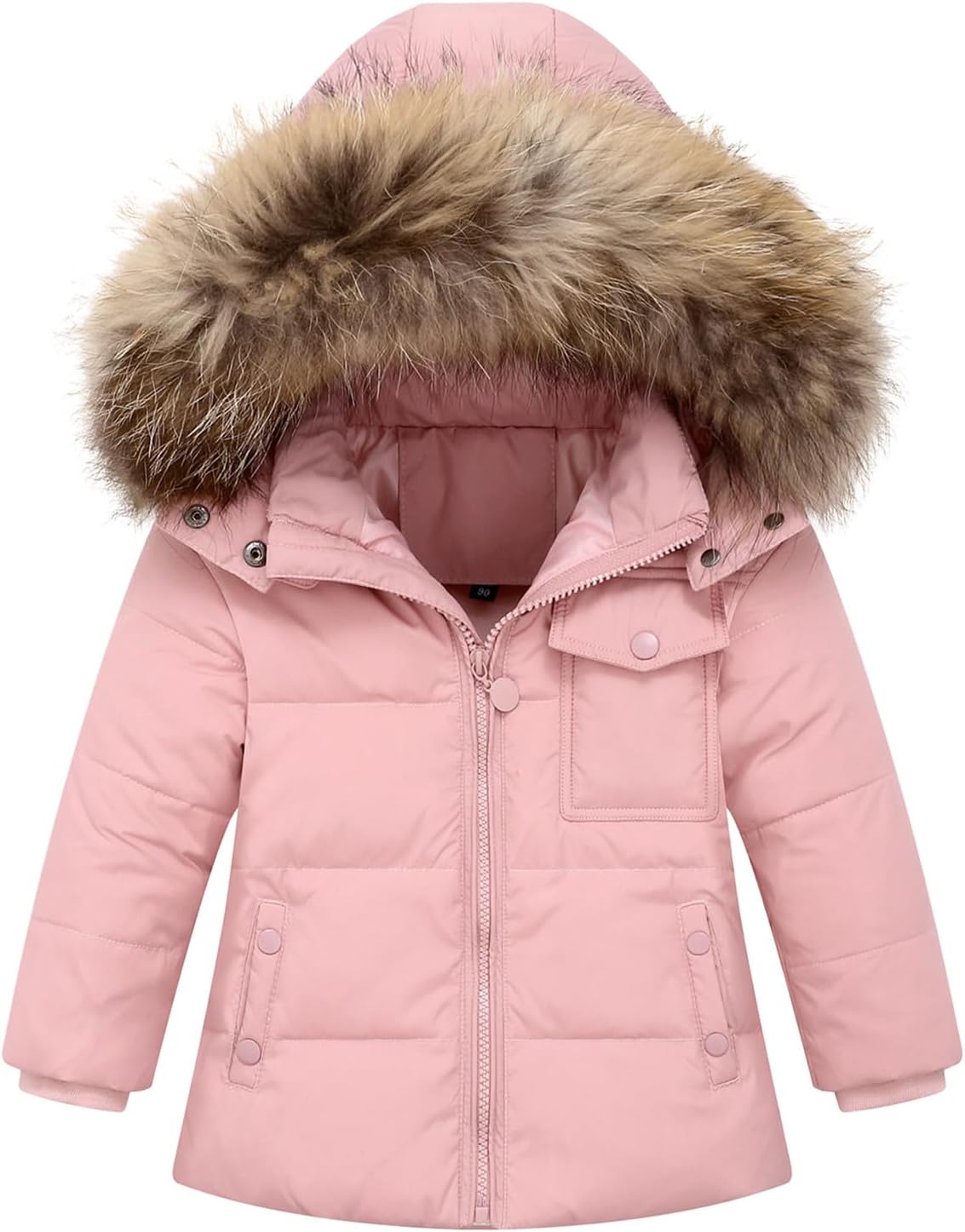 Kids Snow Suit 2 Piece - Toddler Girls and Boys Snowsuit Waterproof Thermal Winter Skibib Pants and Jackets 1-6Y