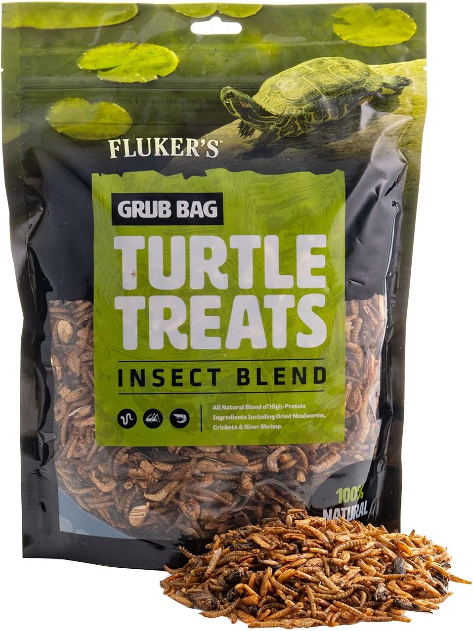 Grub Bag Turtle Treatment - Insect Mix