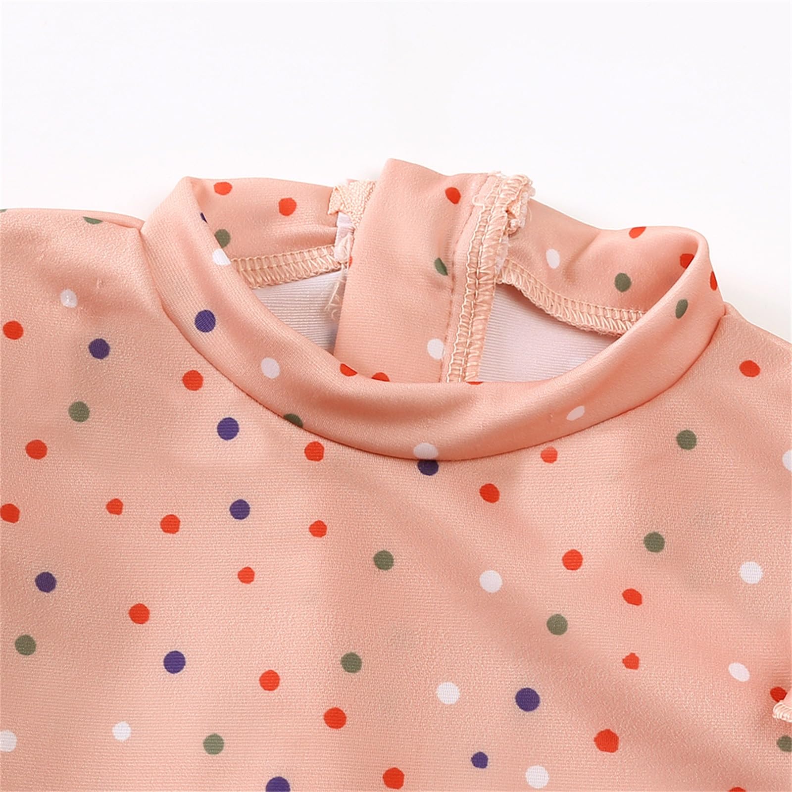 Traje de Baño Niña UPF 50+ Manga Larga Protección UV Una Pieza con Capucha