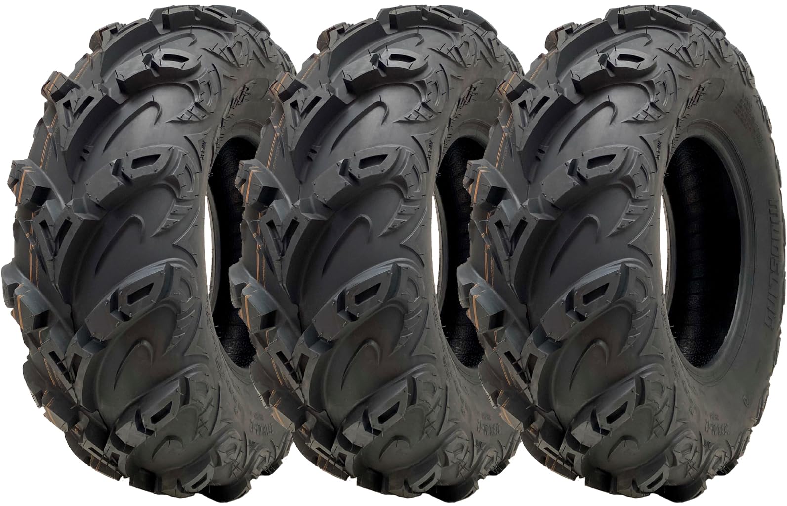 25x8.00-12 ATV Quad Reifen OBOR Mudsling WU05 E-Prüfzeichen Straßenzulassung 165kg (3er Set)