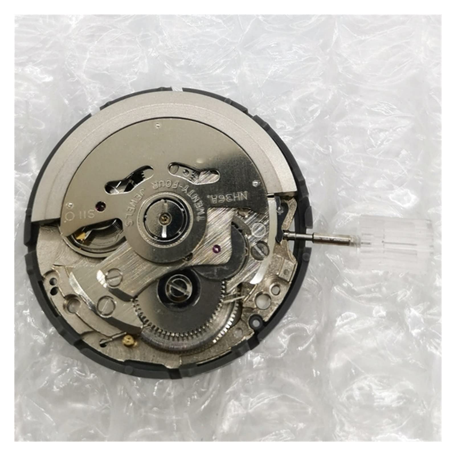 Movimiento mecánico automático para Reloj de Pulsera con Ajuste de Fecha y día. Movimiento mecánico NH36. Repuestos y Accesorios para reparación de Relojes.