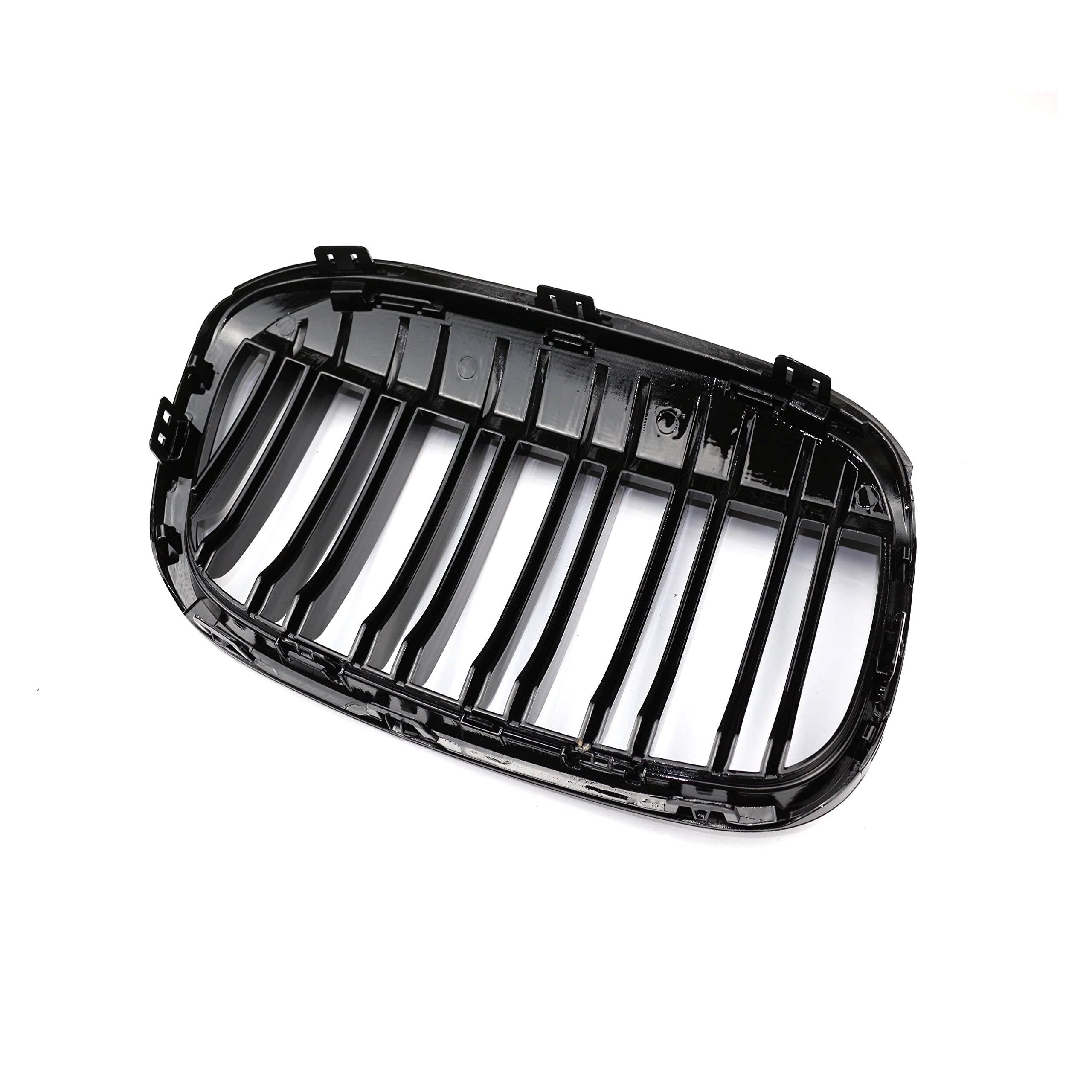 Coppia di griglie anteriori a doppia linea X1 F48 F49 2016 2017 2018 2019, colore nero lucido
