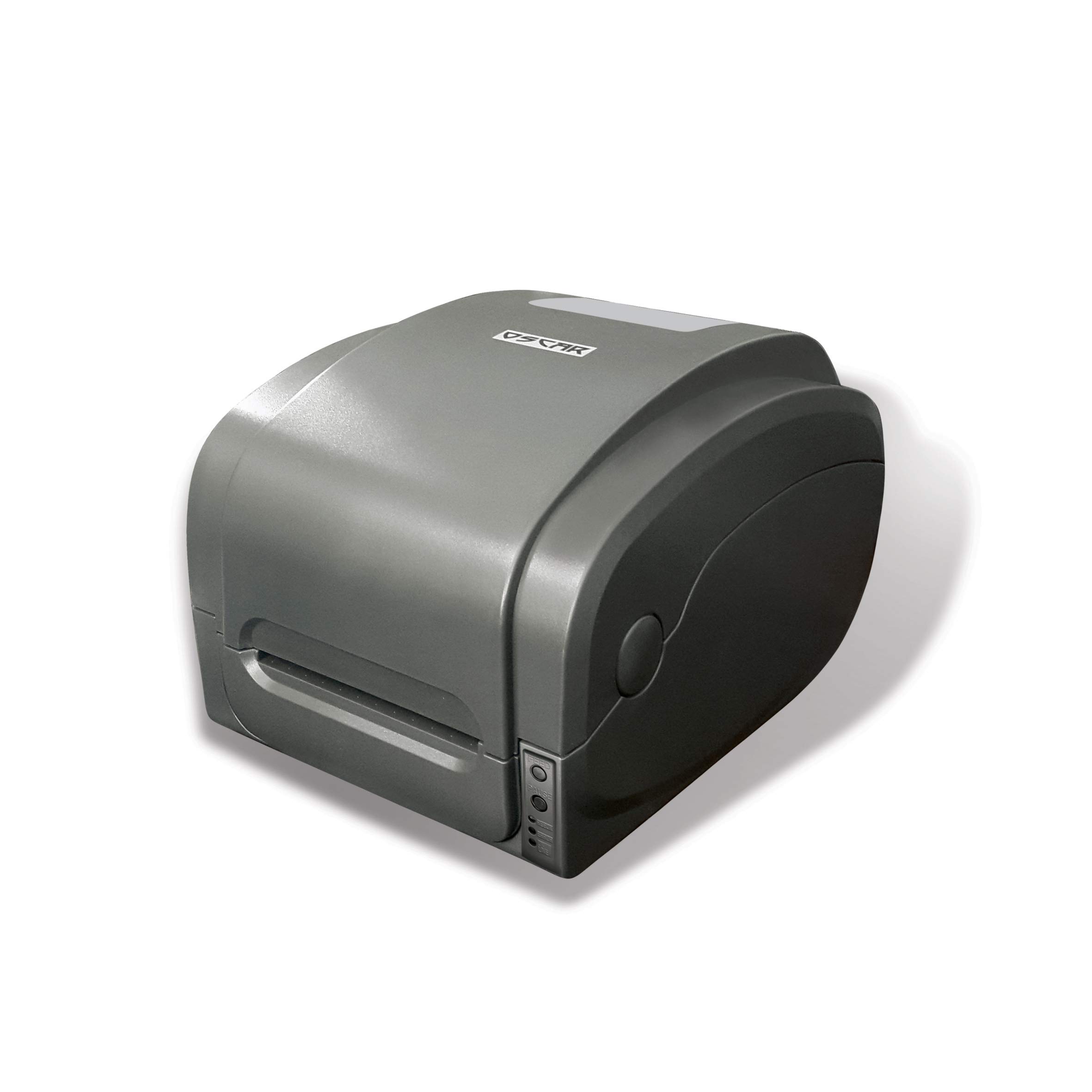OSCAR OBP-1125F Thermal Transfer + Direct Thermal Barcode Label Printer Machine | Upto 110mm Sticker Barcode Label | USB+Ethernet(LAN)+Serial+Parallel | Labeling Retail, Mailing, Medical, Logistics