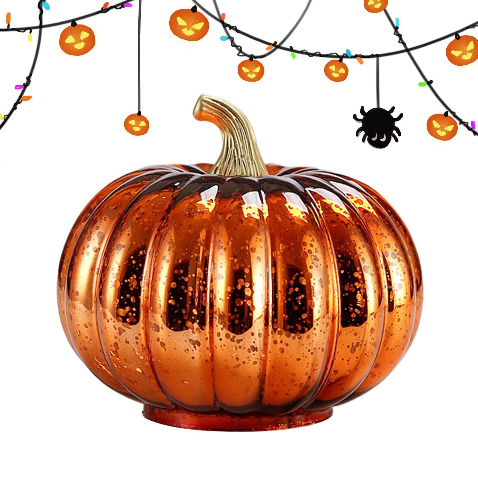 Halloween Pumpkin Lights LED Battery Operated Aesthetic