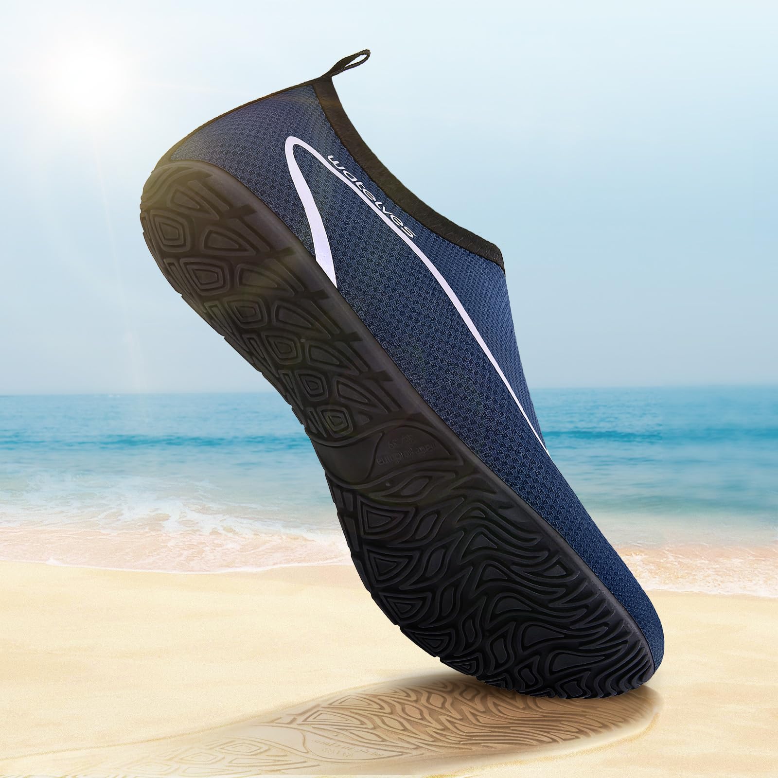 WateLves Scarpe da Scoglio Scarpette Donna Uomo Asciugatura Rapida Super Leggere Antiscivolo per Spiaggia e Snorkeling Unisex