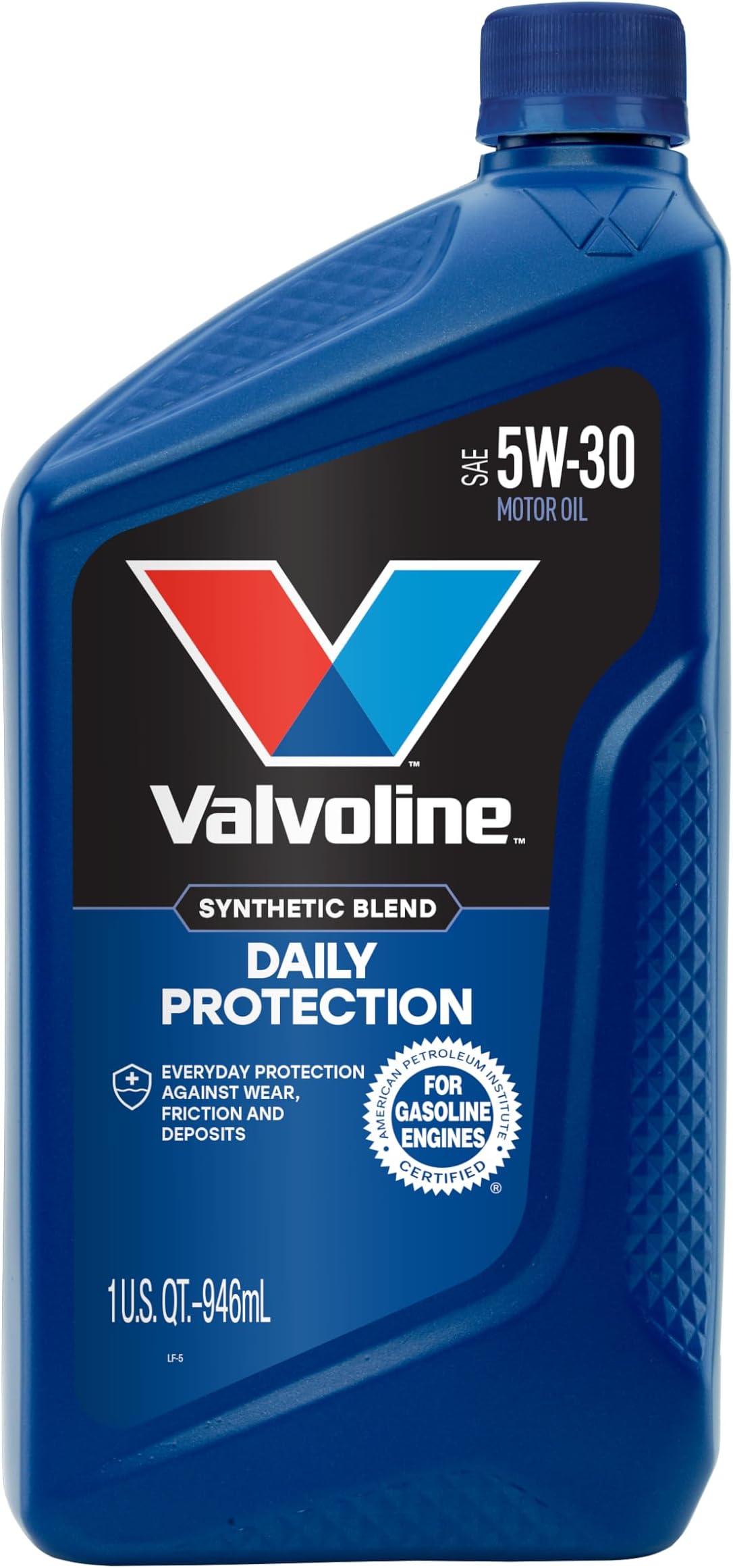 Valvoline Daily Protection SAE 5W-30 Synthetic Blend Motor Oil 1 QT
