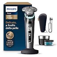 Philips Shaver i9000 Prestige, rasoio elettrico Wet & Dry