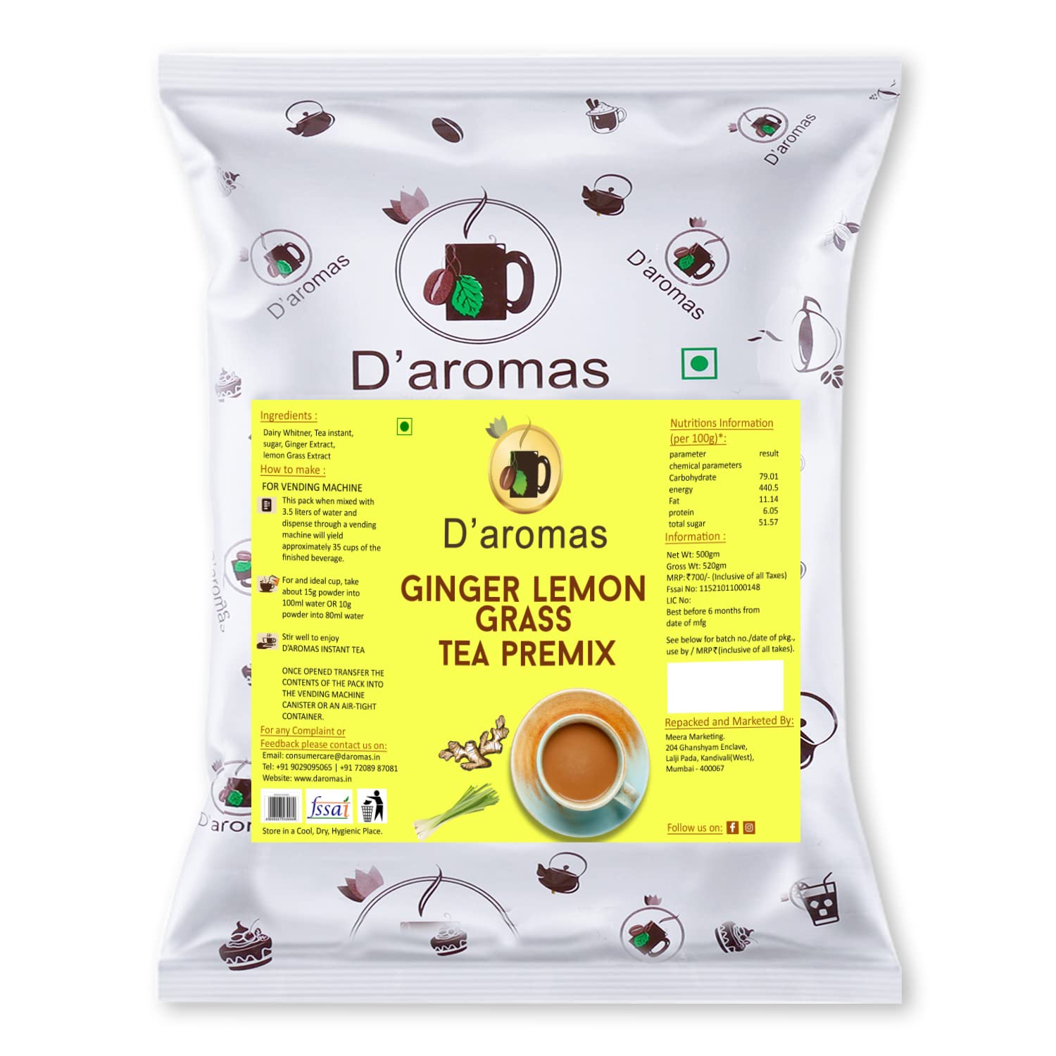 See full amazon price history chart for Daromas Ginger Lemon Grass Tea Instant Premix 1 kg for Manual and Vending Machine Usage Daromas Ginger Lemon Grass Tea Instant Premix 1 kg for Manual and Vending Machine Usage (B0B1F37X4K) Amazon Price History, Amazon Price Tracker