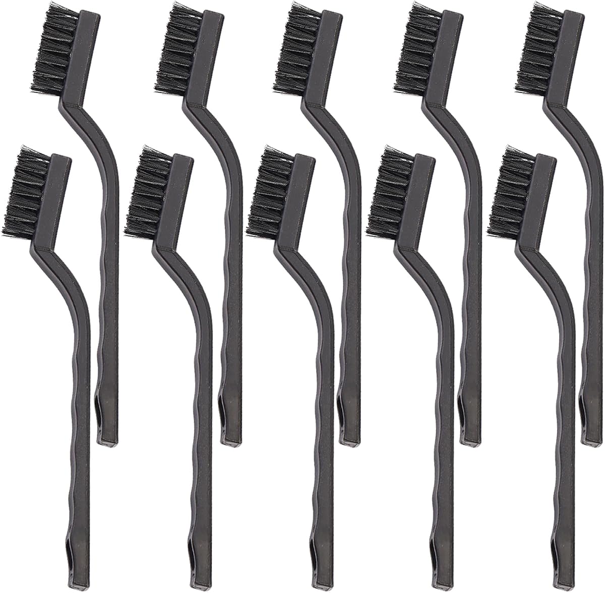 Kit de cepillo de limpieza ESD antiestático, 10 Uds., teclado, placas base PCB, placas de circuito, conjunto de herramientas para dispositivos electrónicos, negro