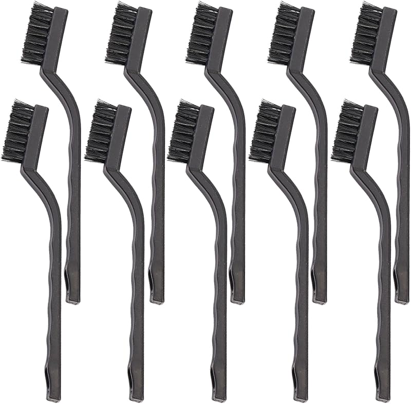 Kit de cepillo de limpieza ESD antiestático, 10 Uds., teclado, placas base PCB, placas de circuito, conjunto de herramientas para dispositivos electrónicos, negro
