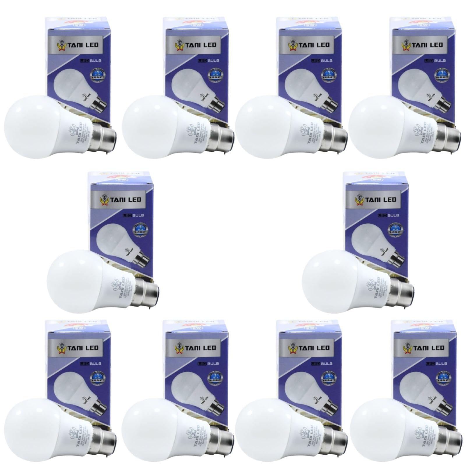 Combo – Bulb Pack of 10 | 9W White Light | B22 Holder | & | Music Bulb 12W | Bluetooth Connectivity | 24-Button Remote Control-image-19