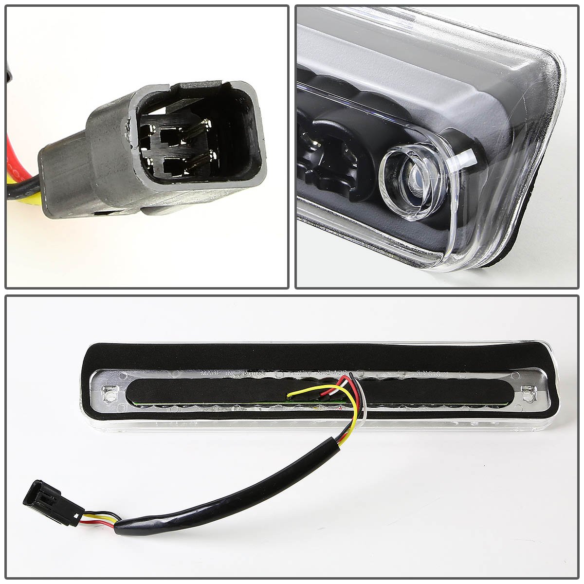 DNA MOTORING Terzo Stop A LED Per Ford F-150, Explorer Sport Trac E Lincoln Mark LT - Plug And Play, Super Luminoso