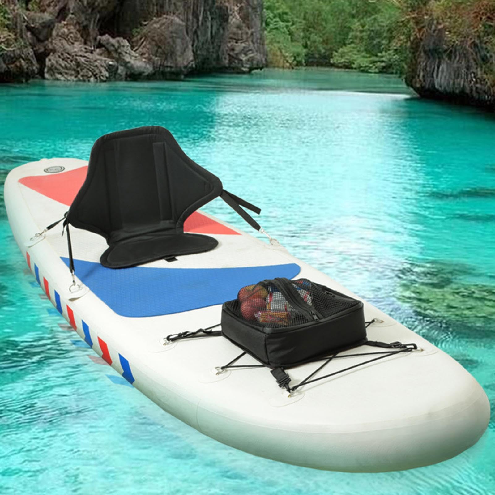 Wasserdichte Paddle Board Kühltasche | Wasserdichtes Zubehör für Paddleboards | Aufbewahrungstasche für Paddleboard-Ausrüstung - Für Stand-Up-Paddeln Outdoor-Abenteuer Reisen Urlaub Wassersportaktivit