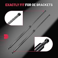 Vista 4 de BDFHYK ST360M1200S10 - Amortiguadores de gas de 36 pulgadas, 200 libras (890N), soporte de elevación para remolque de motos de nieve, cubierta