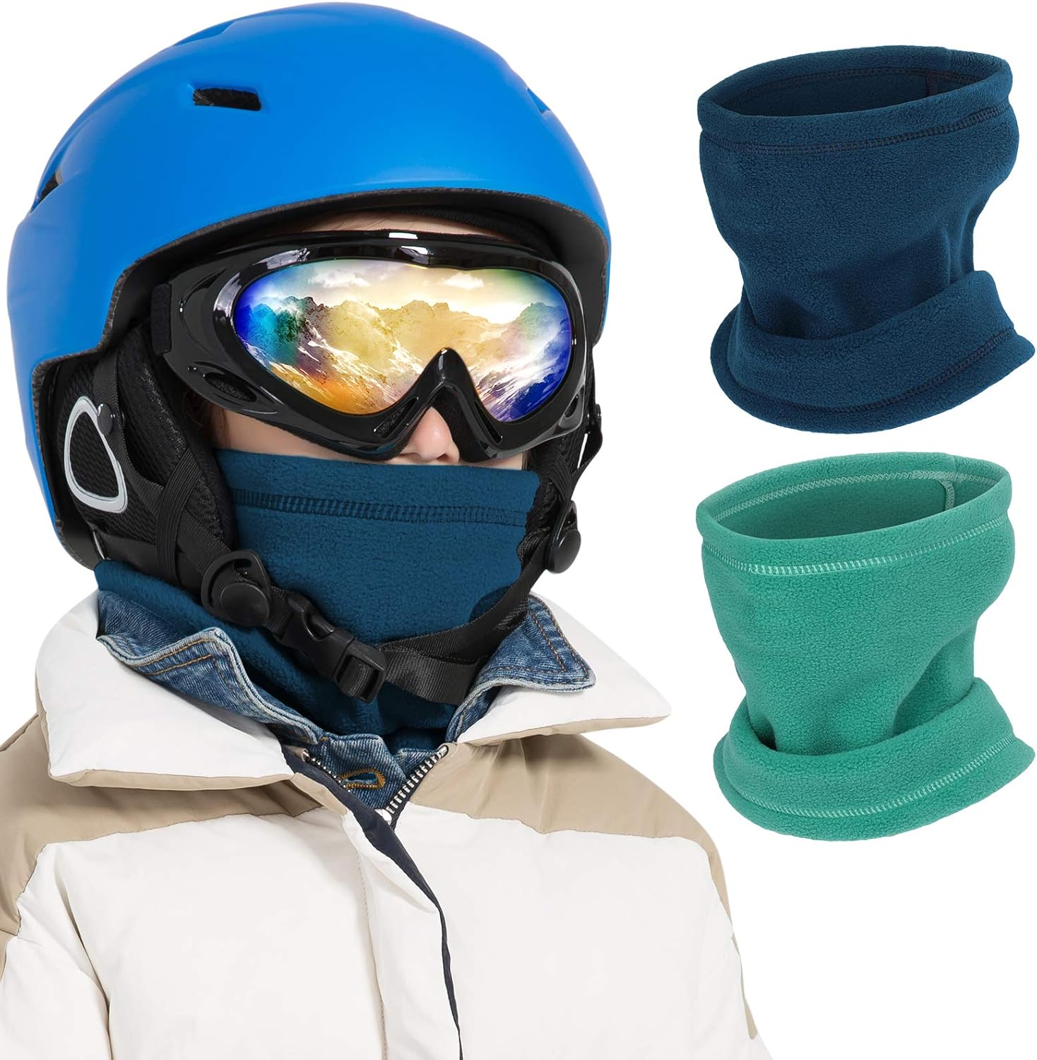 BEACE Winter Kids Neck Warmer Neck Gaiter Face Mask-Windproof & Keep Warm in the Cold Weather School : Clothing, Shoes & Jewelry