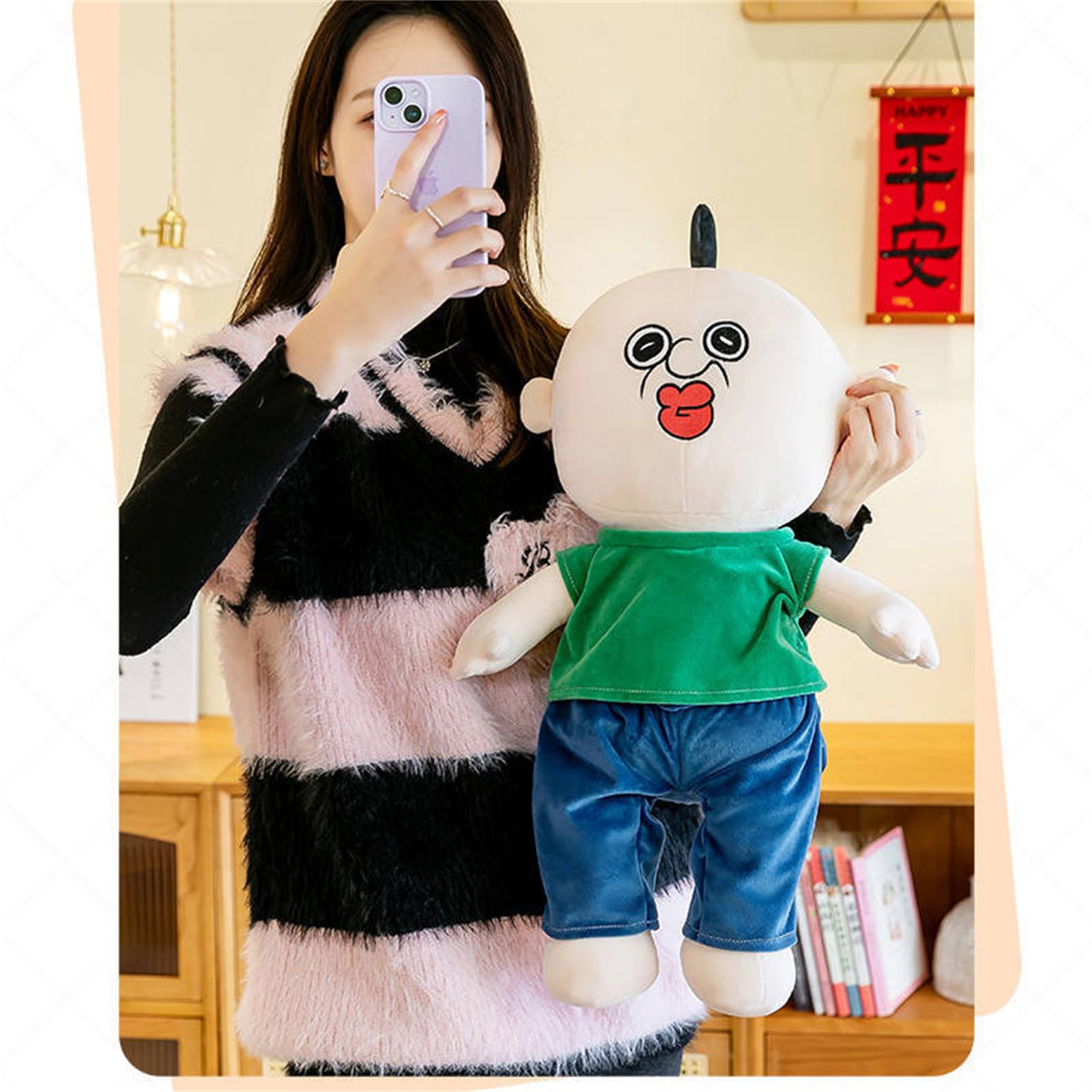 Amazon.co.jp: パンパンくん ぬいぐるみ 抱き枕 柔らかい 可愛い 子供