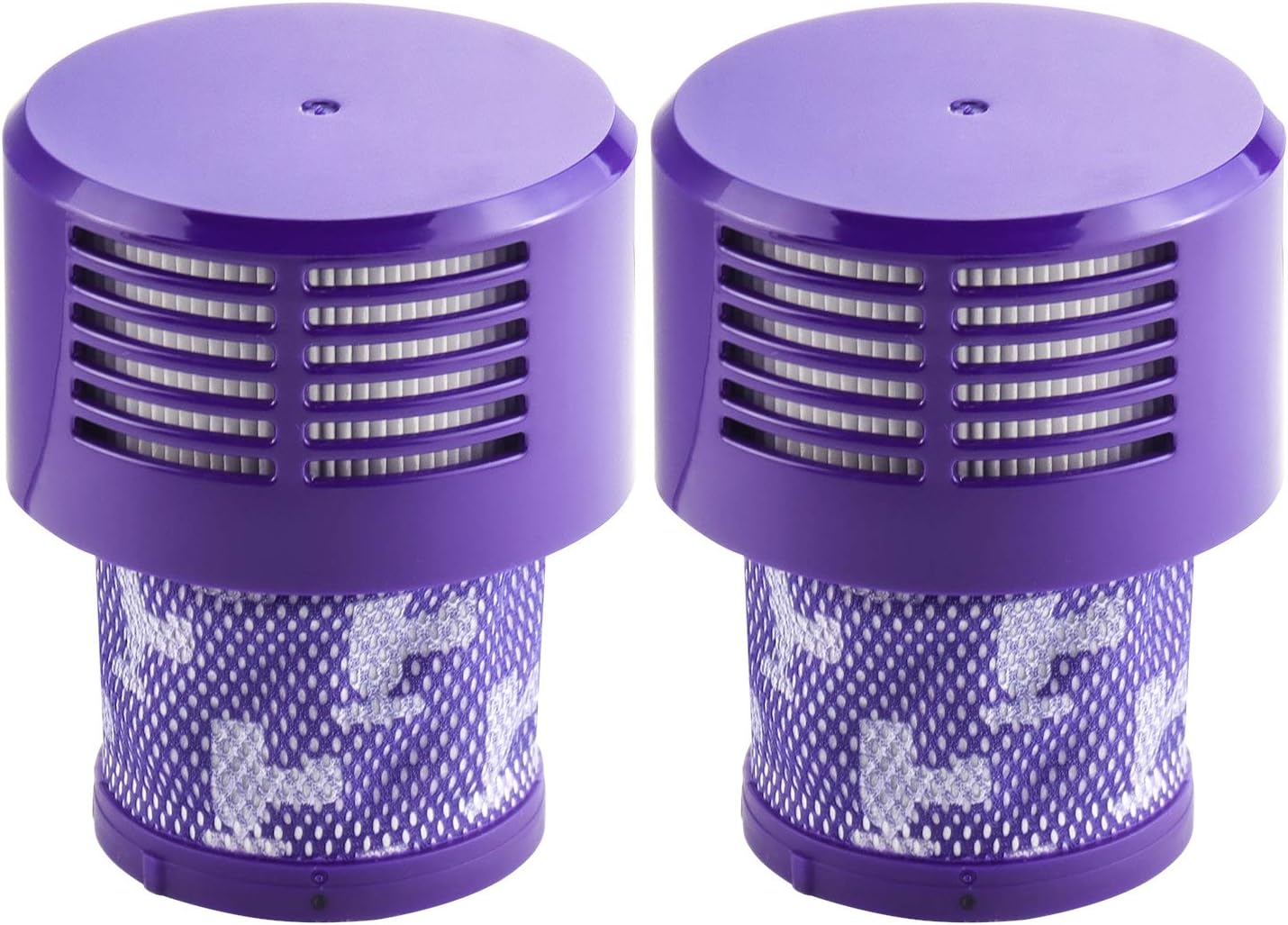 ImprovedhandV10 Filter Replacement for Dy.son Cyclone V10 Series, V10 Absolute, V10 Animal, V10 Motorhead V10 Total Clean, SV12 Vacuum, Compare to Part # 969082-01, 2 Pack HEPA Filters