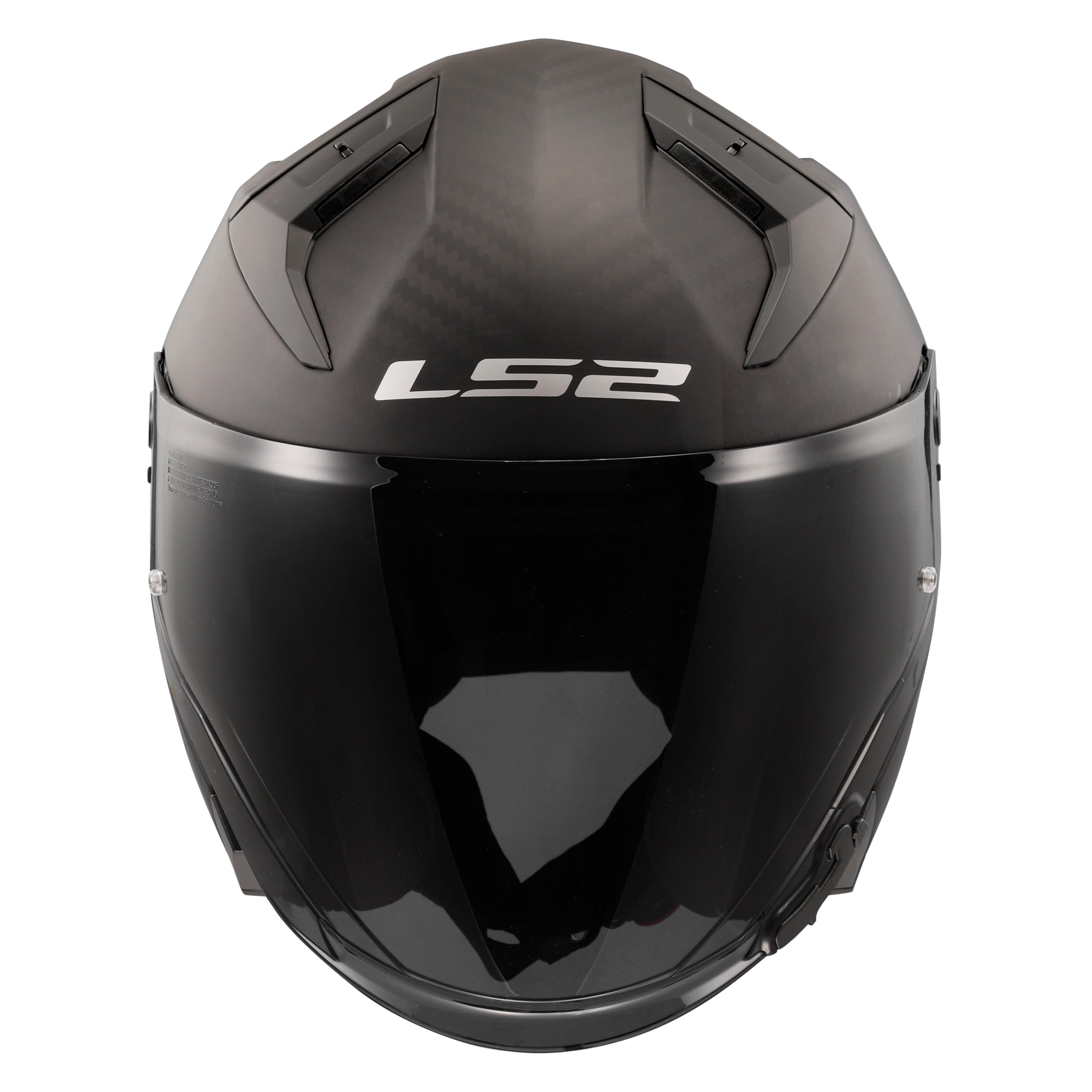 LS2, Casque Moto Jet INFINITY II CARBON Matt Carbon, L