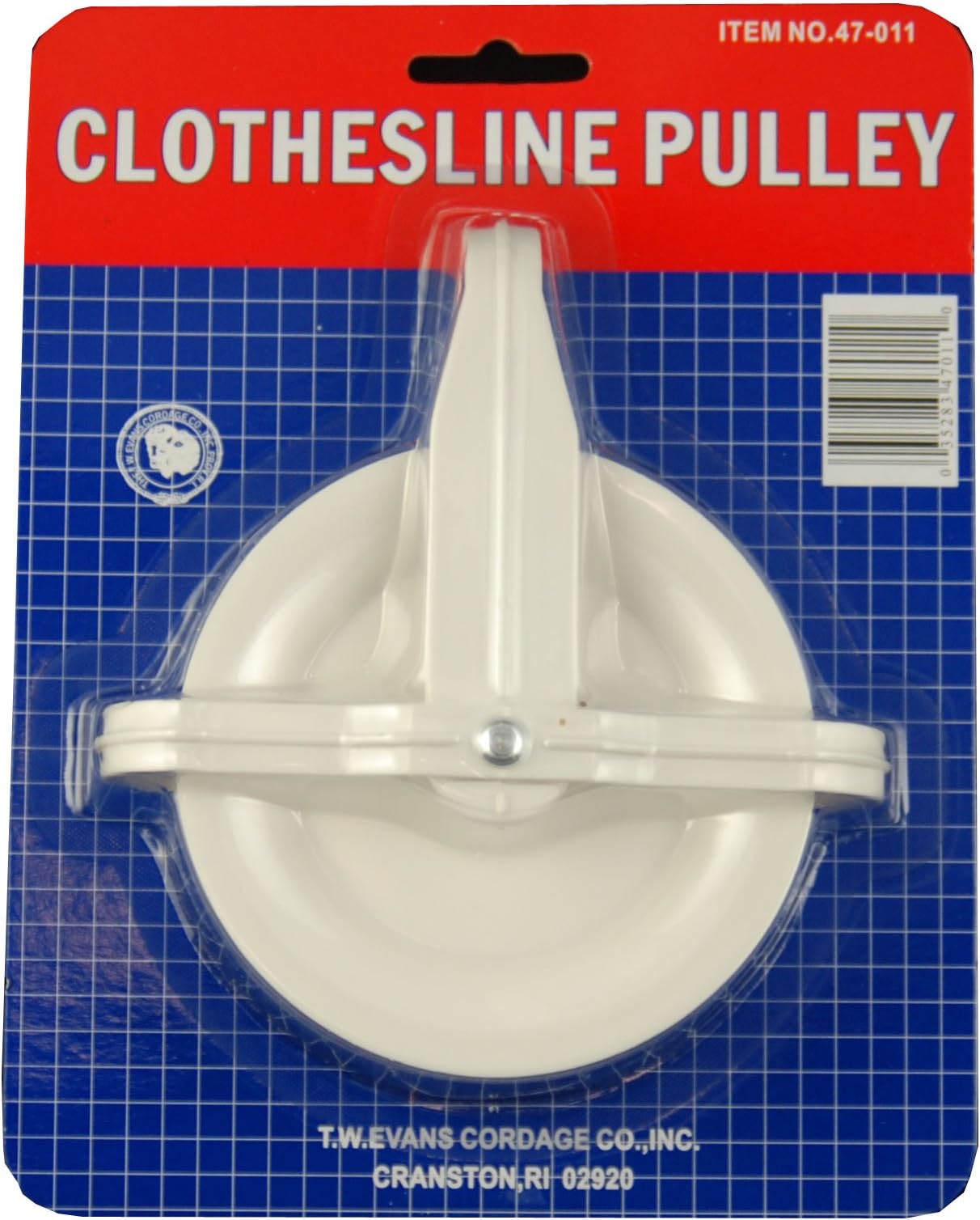 T.W Evans Cordage 47-011 Plastic Clothesline Pulley
