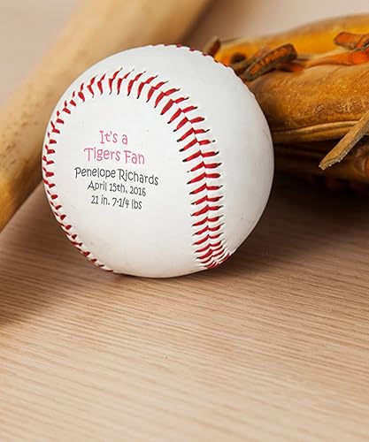 Vista 14 de Pelotas de béisbol personalizadas, tamaño oficial: elige entre 15 diseños o sube una foto o logotipo de empresa