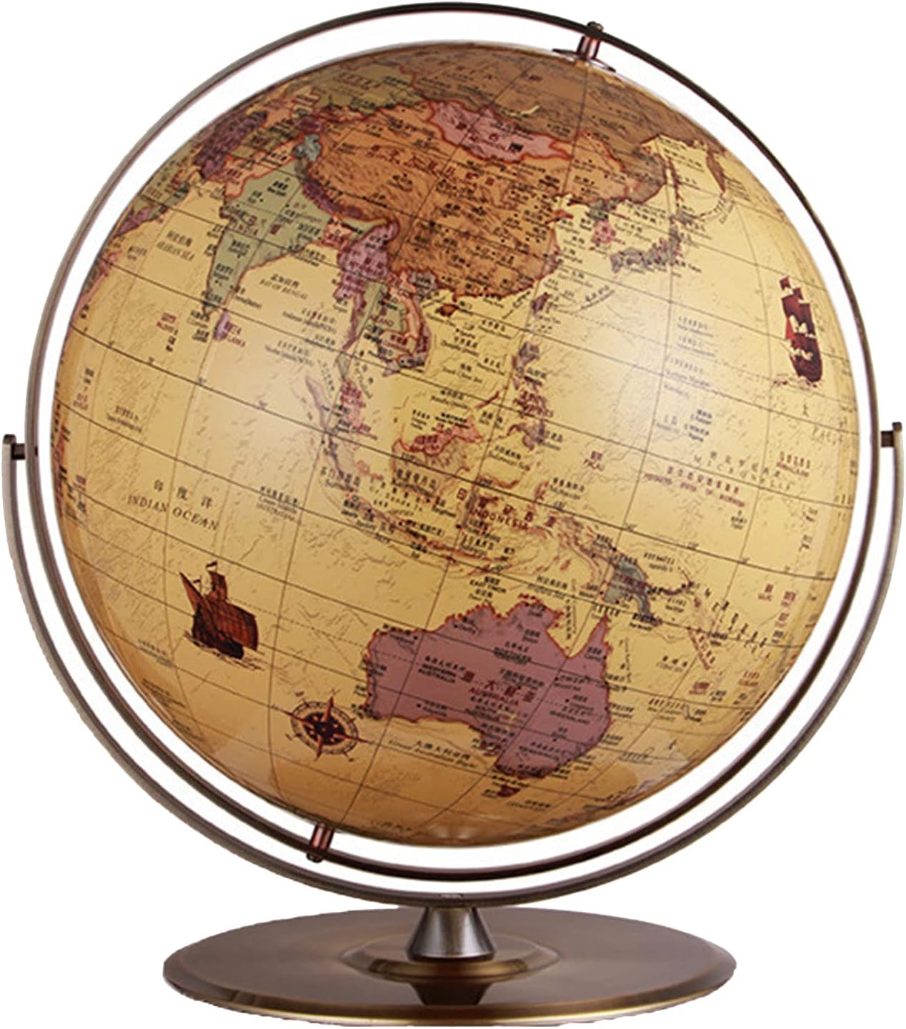 Decoration Ornament Antique Geographic World Home Office Desktop Education Interactive s Creative Gift