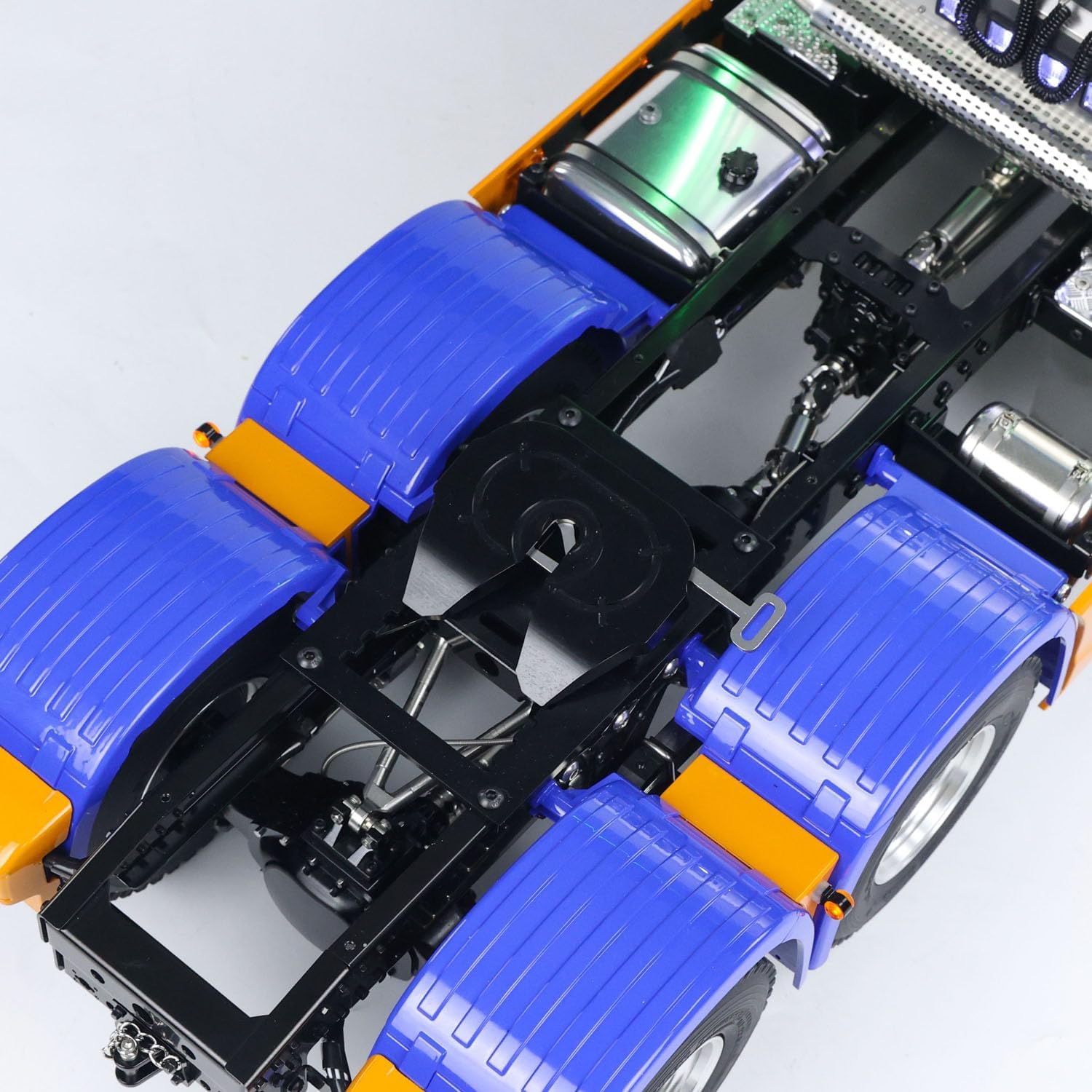 TOUCAN RC HOBBY Metal 6x6 1/14 Remote Control Tractor RC Trcuk 2-Speed Gearbox ST8 Radio Sound