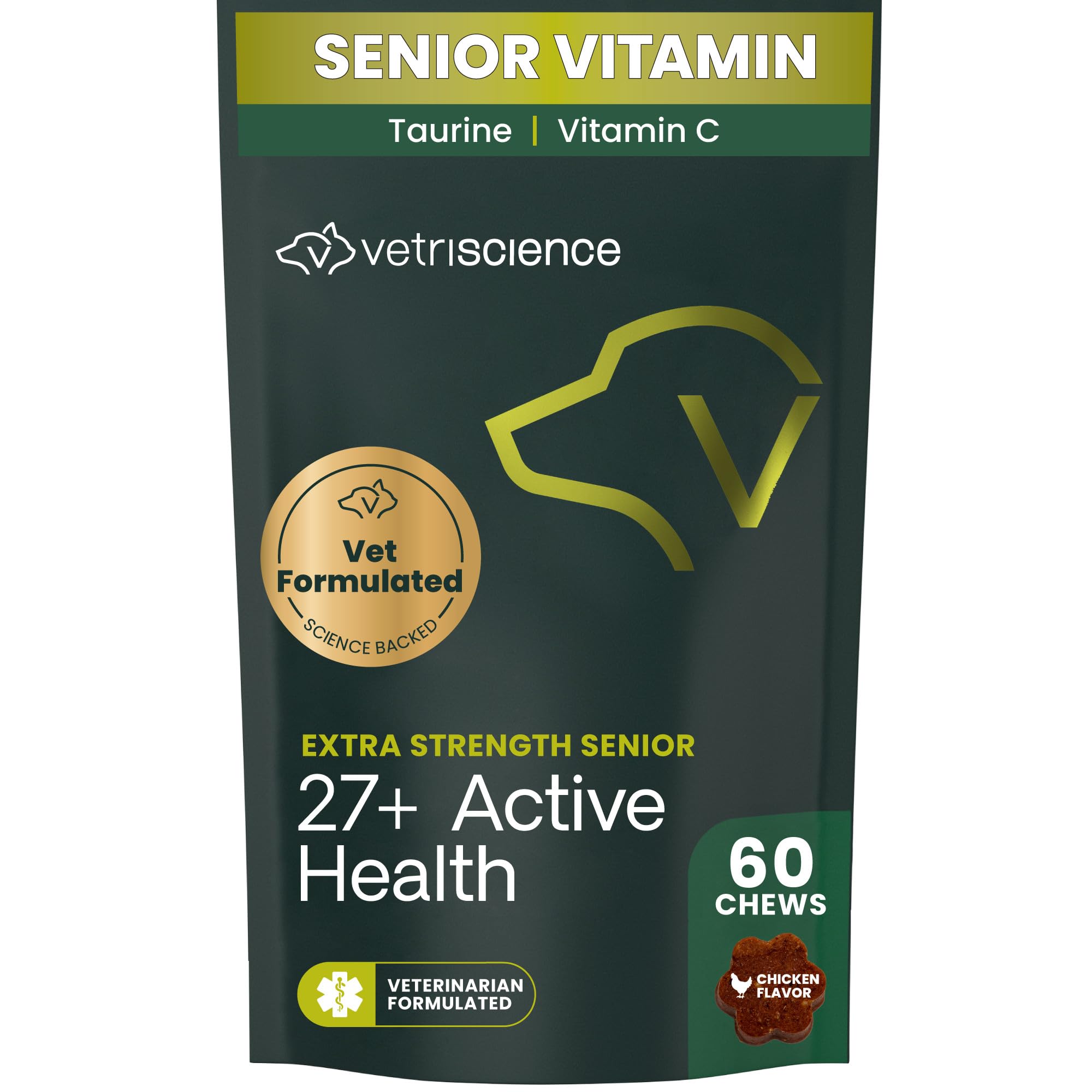 VetriScience Extra Strength Senior 27+ Chews