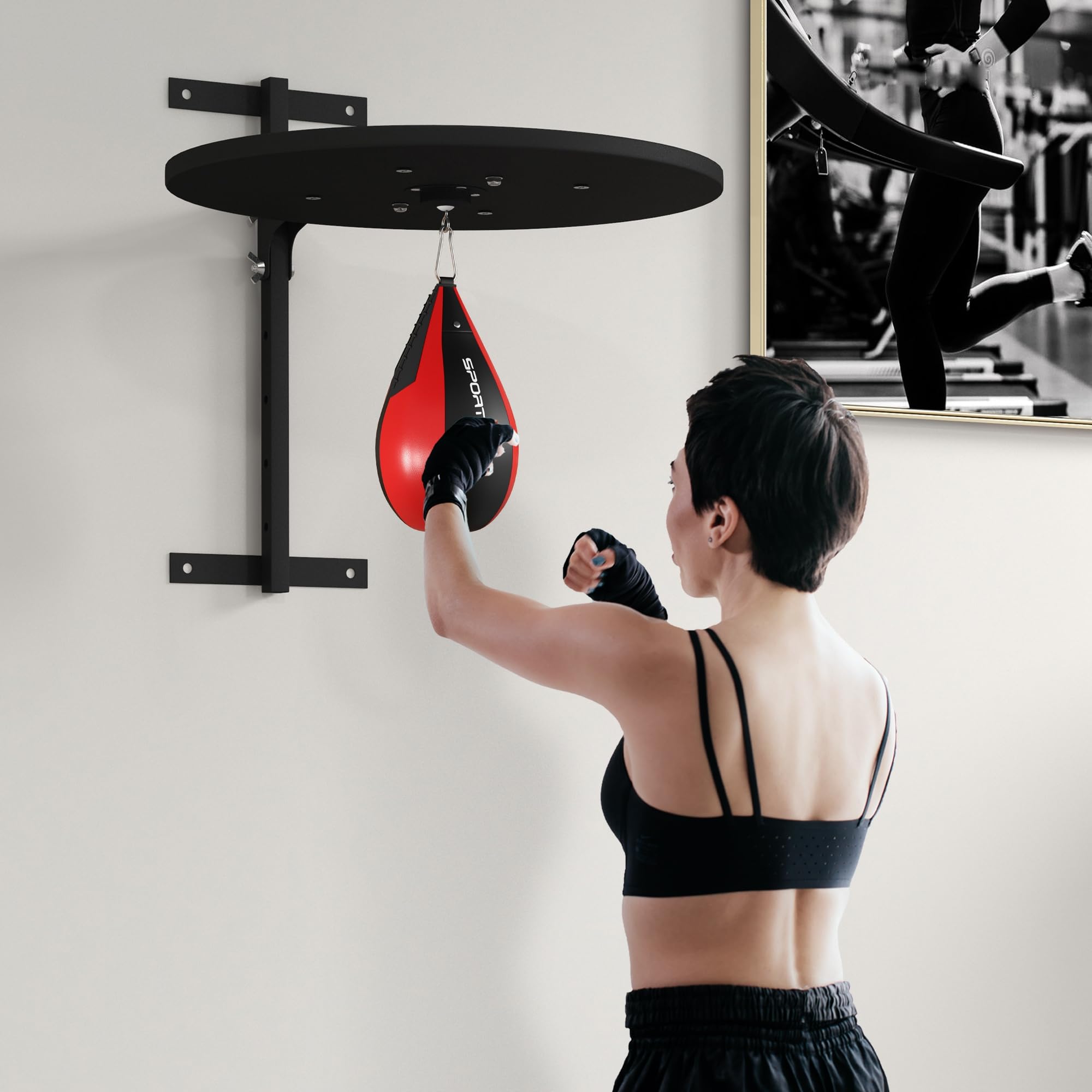 Phoenix Fitness Punching Bag - Sacco da boxe a palla di velocità libero