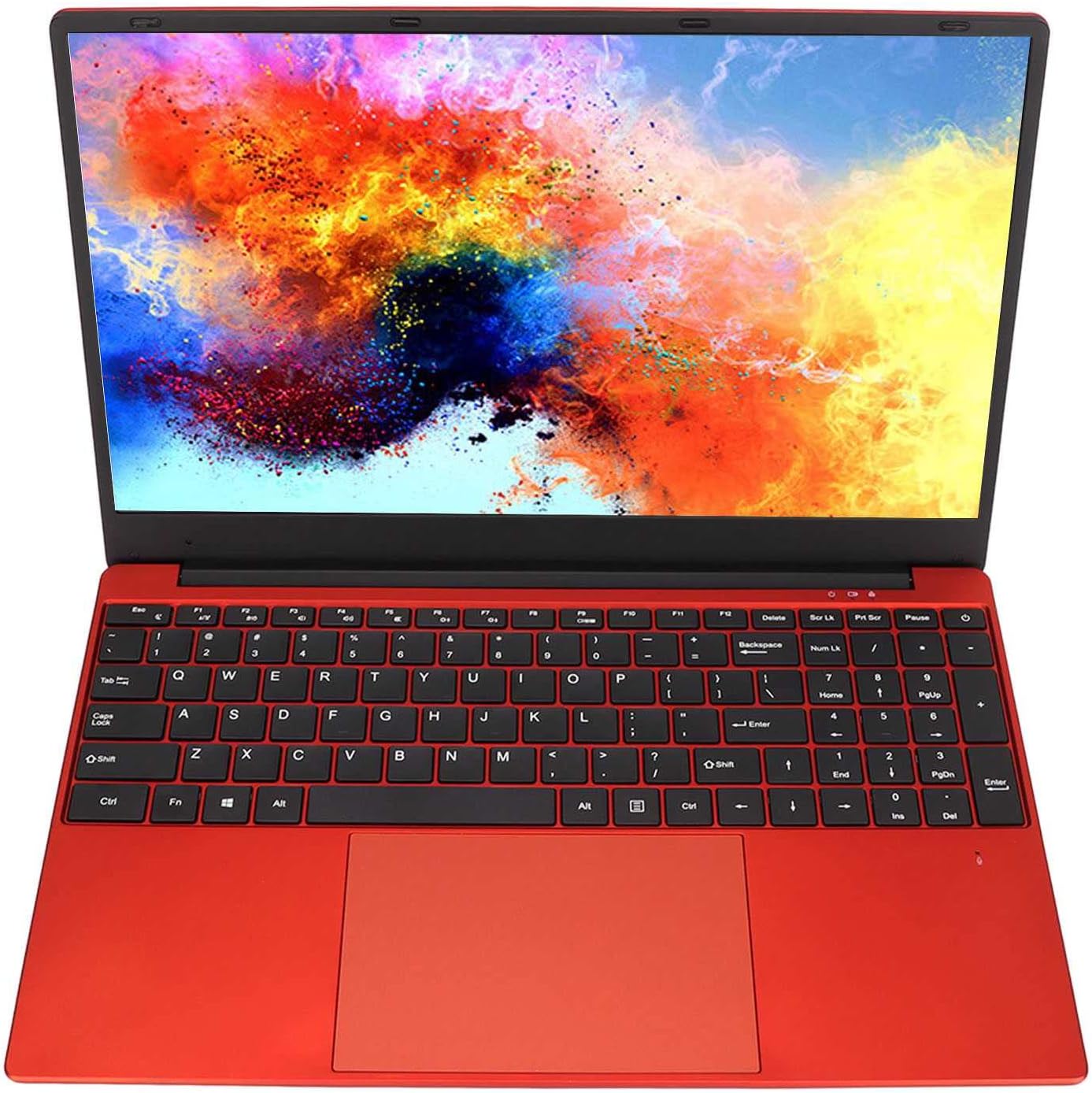 Computador portátil de 15,6 polegadas, 8 G RAM 128 GB SSD, Quad Core