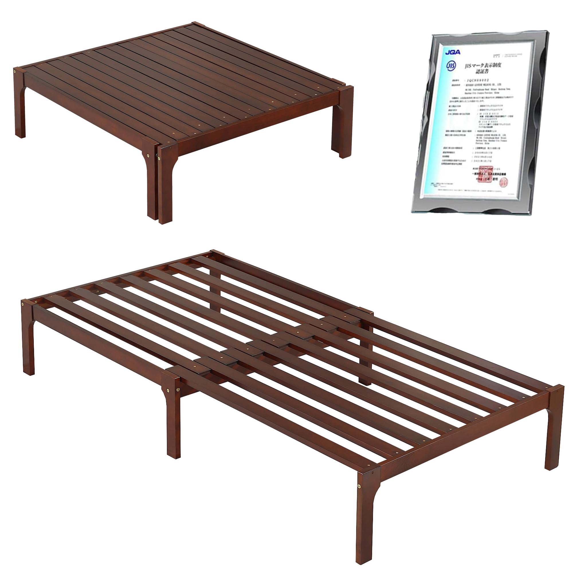 Amazon｜折りたたみベッド 【伸長式 | JIS認証】 伸縮 【ベッド下収納