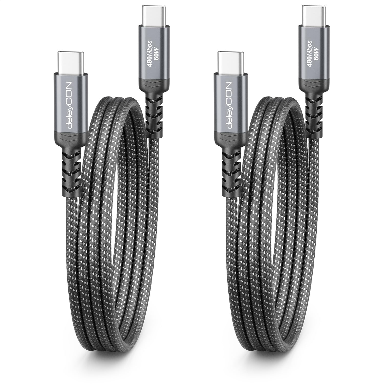 deleyCON 1 m USB-C Kabel PD 3.0 PPS 60 W