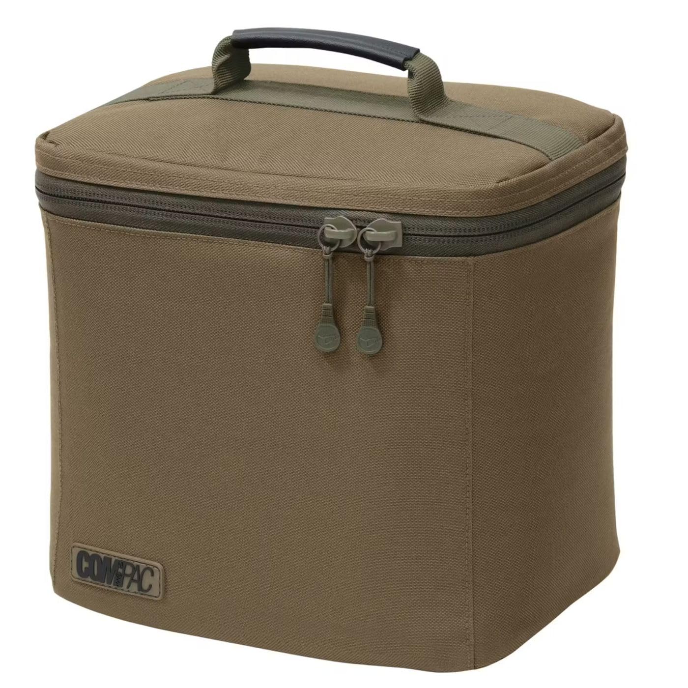 Korda Carp Fishing Luggage Compac Cool Bag Medium Lightweight Fully Insulated Bait and Food Bag with 2 Cool Packs 27cm x 25cm x 18cm 12 litres capacity