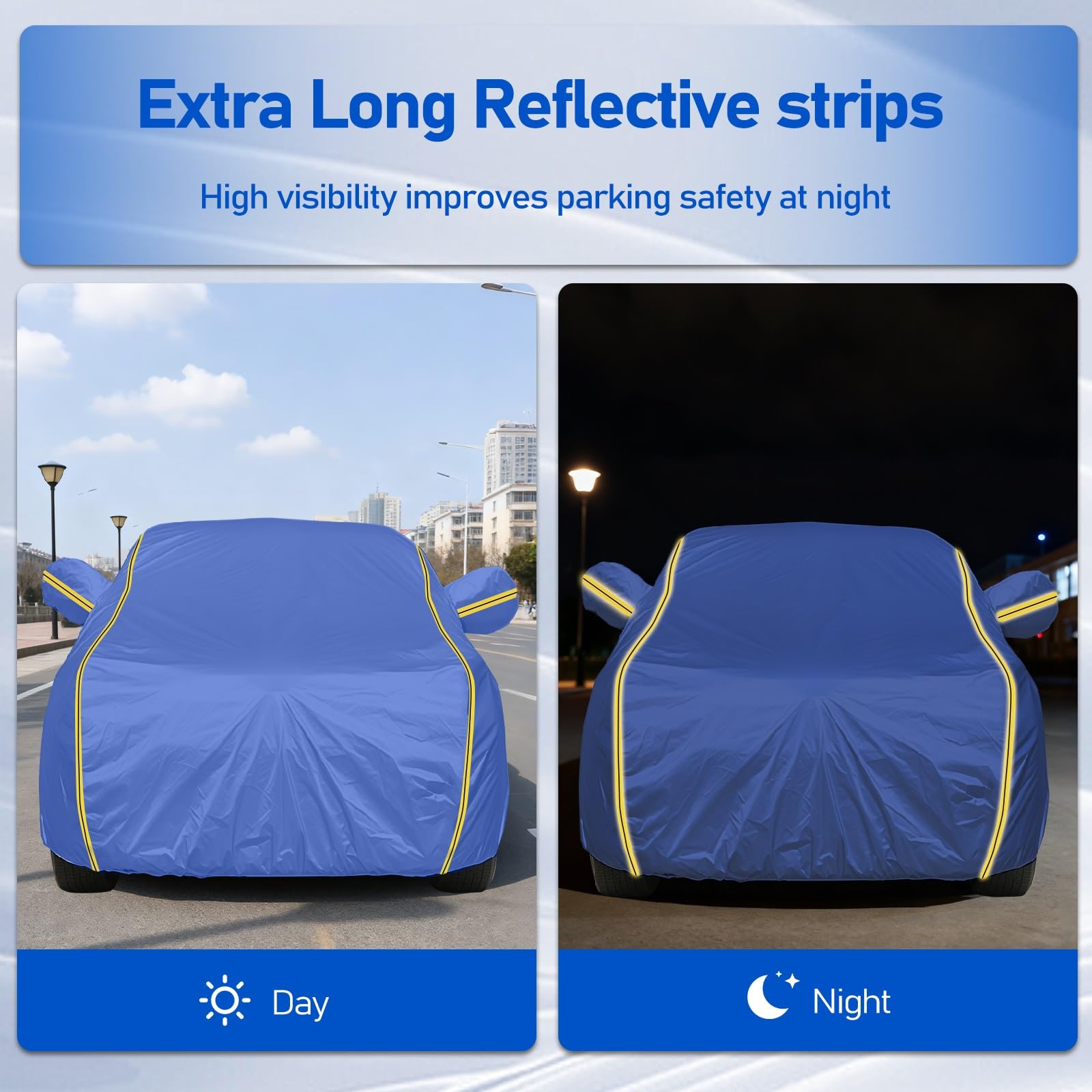 All Weather Waterproof Car Cover Custom Fit for Suzuki Swace (2020-2025) |Winter Full Car Covers Outdoor Windproof Scratch Dust Snow Breathable Tear Thermal Insulation