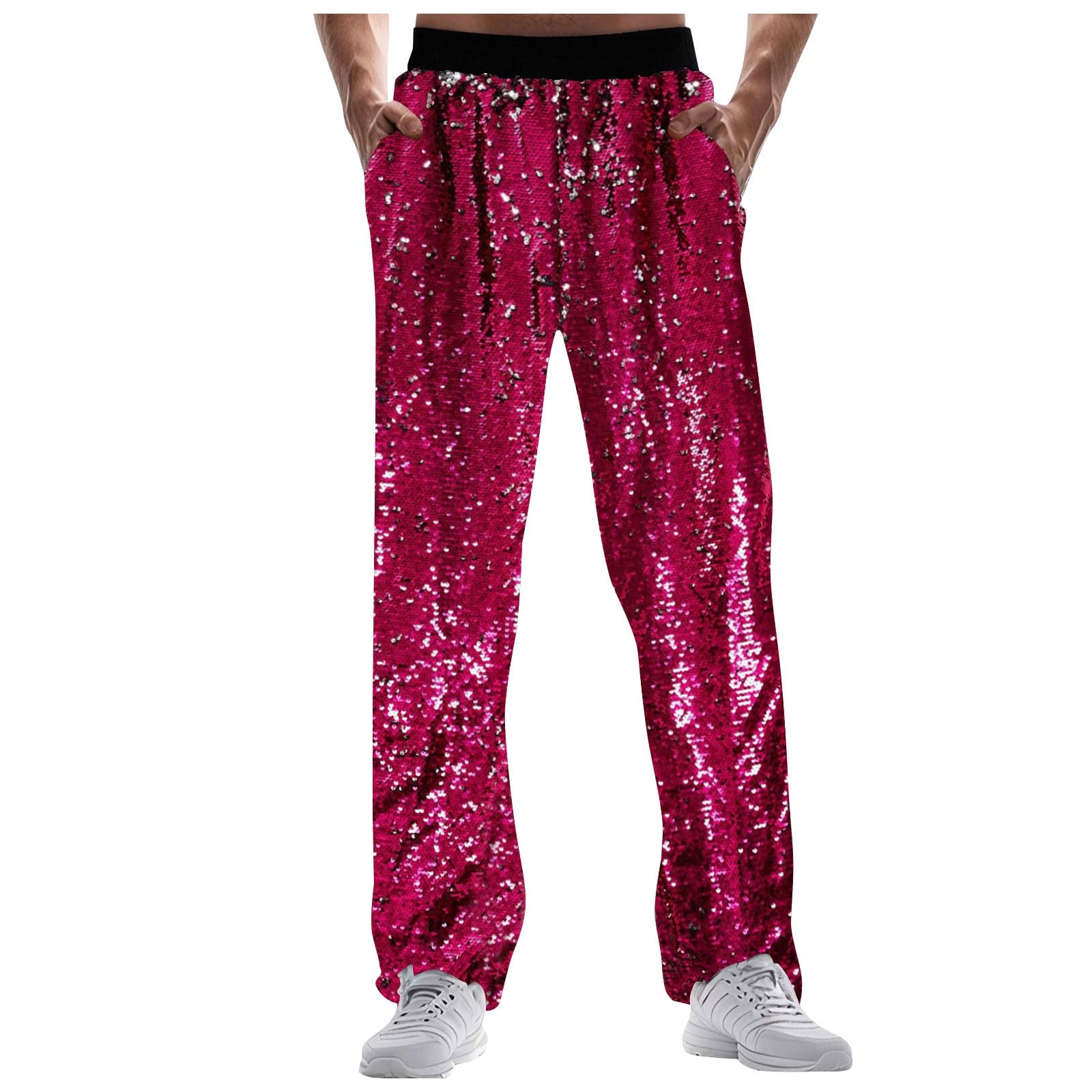 Pantaloni da uomo Cargo diritti da jogging in lino cotone casual vestibilità dritta traspirante comfort vita elastica morbida tinta unita estate lavoro A43
