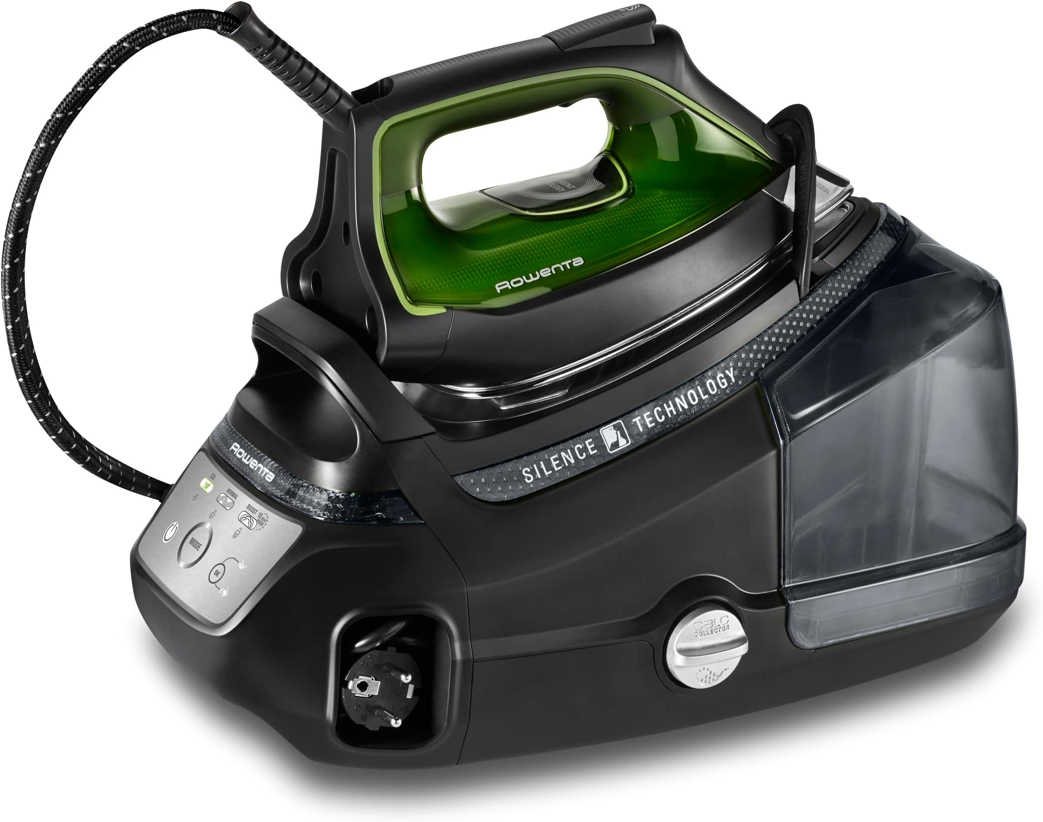 Rowenta Silence Steam PRO Iron, 2800 W, 1.3 Litre, Black and Grey