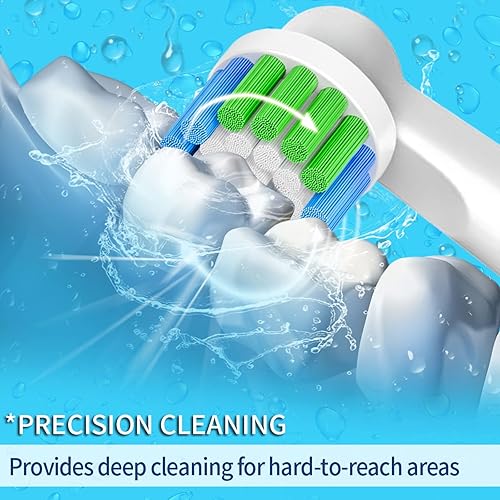 Miniatura 2 de Cabezales de repuesto compatibles con Braun Oral-B, paquete de 16 cabezales de cepillo eléctrico profesionales para cabezales de repuesto Oral B Pro