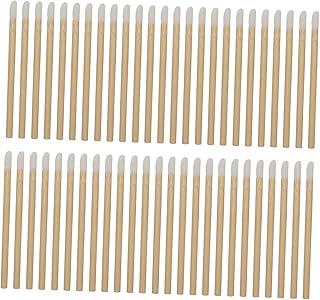 50 aplicadores de lápiz labial de madera dese...