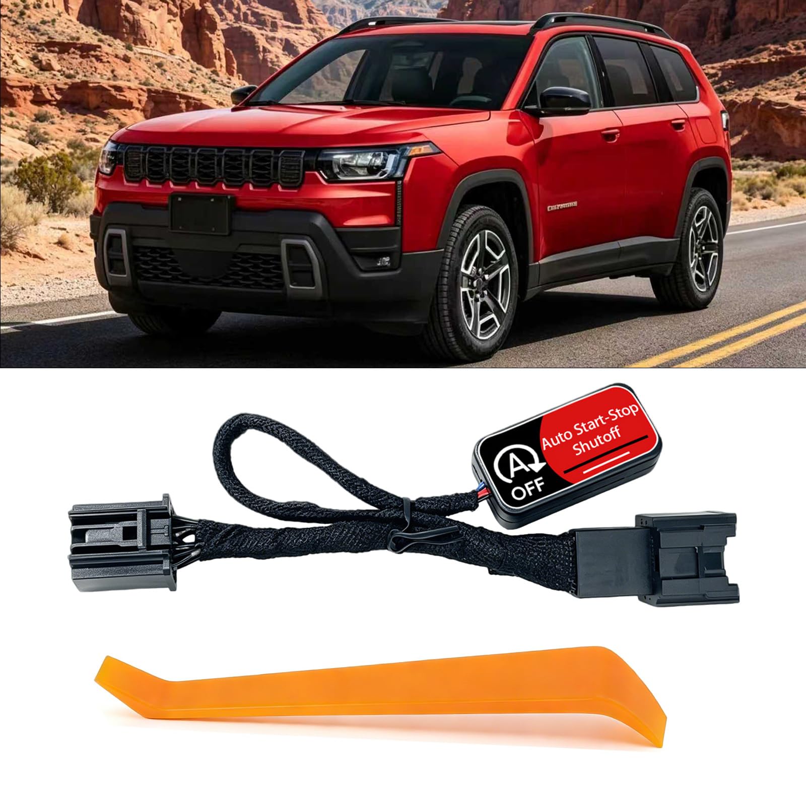 Photo 1 of Auto Start Stop Eliminator for Jeep Cherokee 2019-2023 Engine Auto Stop Disabler - Plug Play/Error Free Accessories