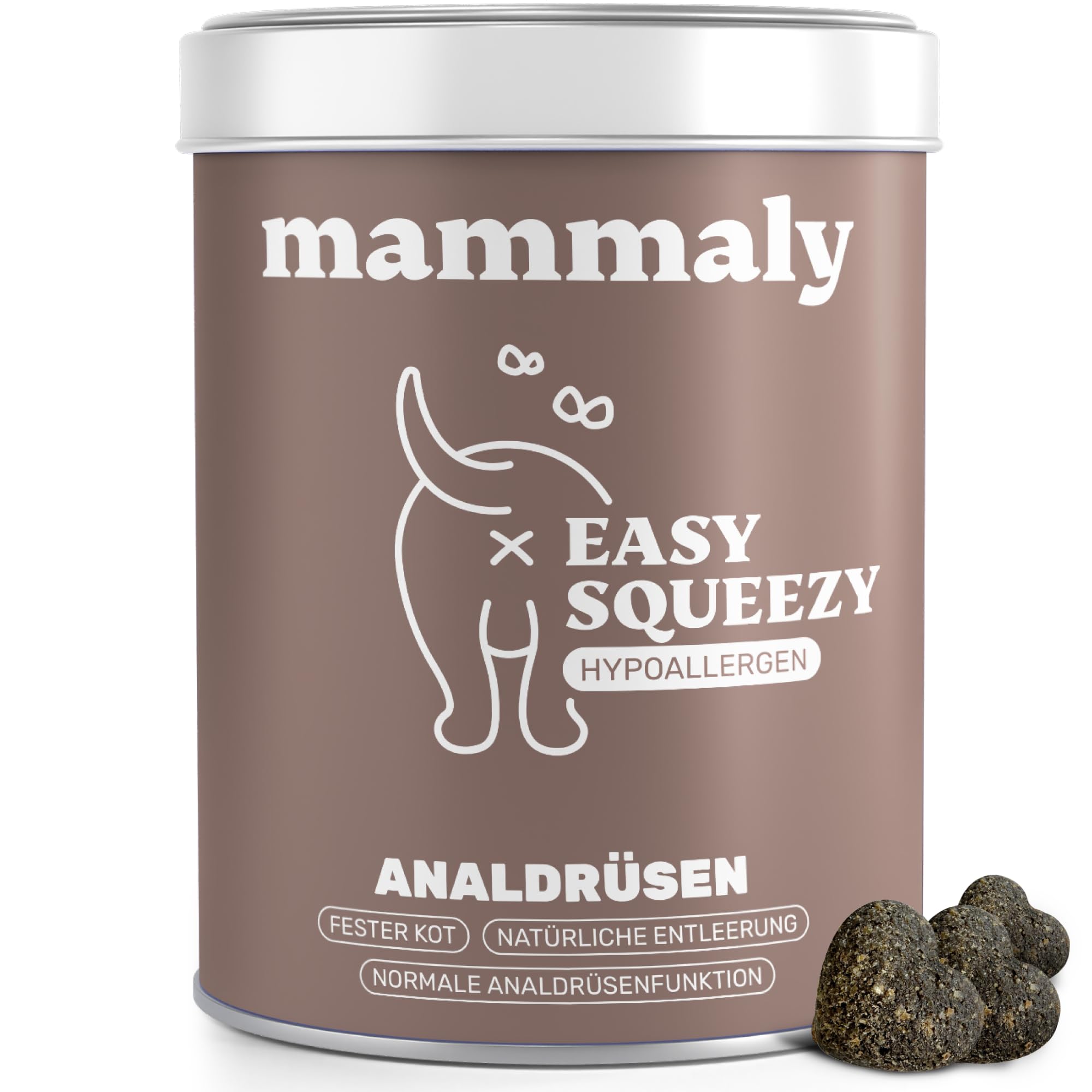 mammaly Easy Squeezy® Analdrüsen-Komplex für Hunde (60 Snacks)